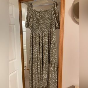 Ann Taylor Floral Maxi Dress